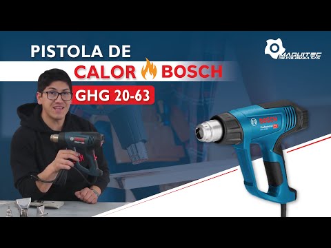 Pistola de calor Bosch GHG 20-63 - Maquitec
