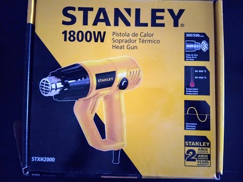 Pistola de calor recomendable para la reparación de celulares Stanley 1800W STXH2000