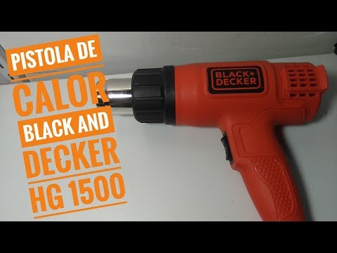 Pistola de Calor Black And Decker HG1500