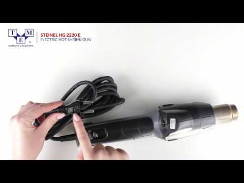 STEINEL HG 2220 E - Electric hot shrink gun - UNBOXING