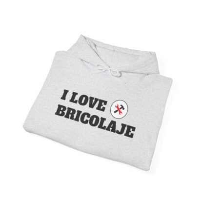 Hoodie I LOVE BRICOLAJE - Image 2